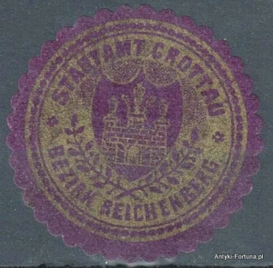  Winieta, siegielmarke  - Grottkau - Nr 794/A