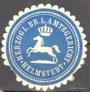  Winieta, siegielmarke  -  Helmstedt - Nr 799/A