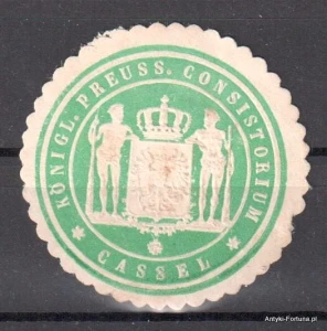  Winieta, siegielmarke  - Cassel - Nr 812/A