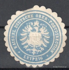  Winieta, siegielmarke  - Leipzig - Poczta - Nr 813/A