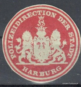  Winieta, siegielmarke  - Harburg - Nr 818/A