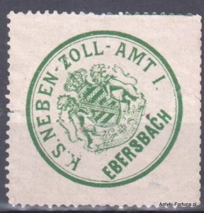  Winieta, siegielmarke  - Ebersbach - Nr 822/A