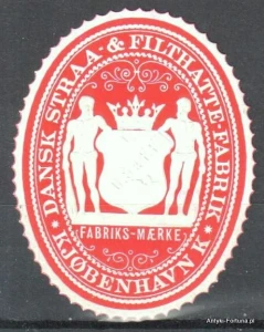  Winieta, siegielmarke  - Kjobenhaven - Nr 835/A