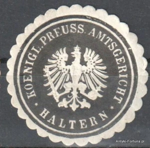  Winieta, siegielmarke  - Haltern - Nr 846/A