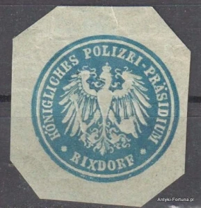  Winieta, siegielmarke  - Rixdorf - Nr 849/A