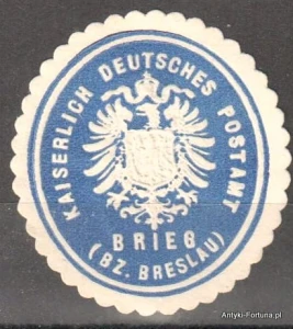 Winieta, siegielmarke , zalepka - Brieg - Brzeg - Pl 248 Poczta