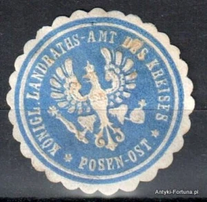 Winieta, siegielmarke , zalepka - Posen Ost - Poznań - Pl 249