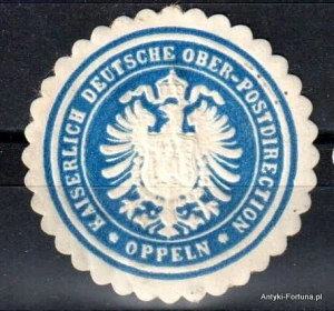 Winieta, siegielmarke , zalepka - Oppeln - Opole- Poczta - Pl 253