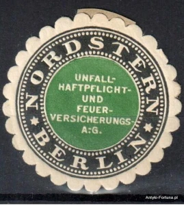 Winieta, siegielmarke , zalepka  - Nordstern Berlin - Nr 862/A