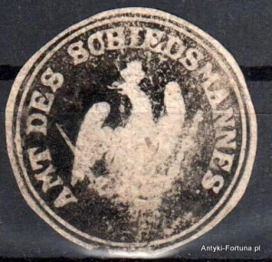Winieta, siegielmarke , zalepka- Amt des Sobietsmannes - Nr 876/A