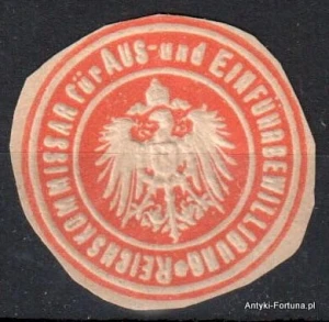 Winieta, siegielmarke , zalepka -  Reichskommissar  - Nr 879/a