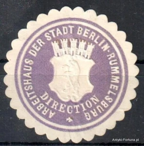 Winieta, siegielmarke , zalepka  - Berlin-Rummelsburg - Nr 882/A