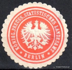 Winieta, siegielmarke , zalepka  - Statistische Berlin - Nr 886/A