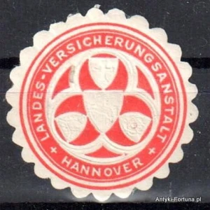  Winieta, siegielmarke , zalepka  - Hannover - Nr 898A
