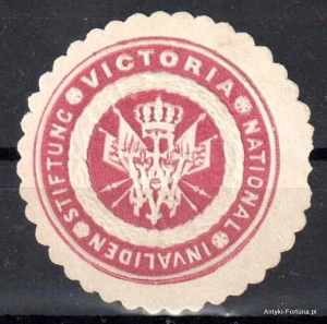  Winieta, siegielmarke , zalepka  Victoria - ubezpiecz. - Nr 899/A