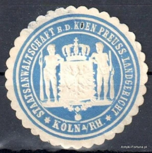  Winieta, siegielmarke , zalepka - Koln - Nr 941/A