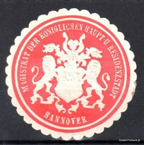 Winieta, siegielmarke , zalepka- Hannover - Nr 959/A