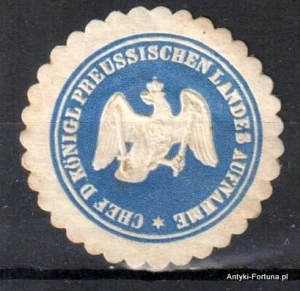  Winieta, siegielmarke , zalepka - Landes Aufnahme - Nr 964/A