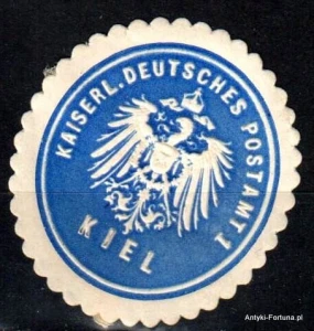  Winieta, siegielmarke , zalepka - Kiel - Nr 968/A  Poczta