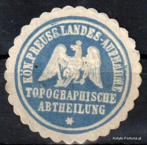  Winieta, siegielmarke , zalepka - Landes Aufnahme - Nr 970/A