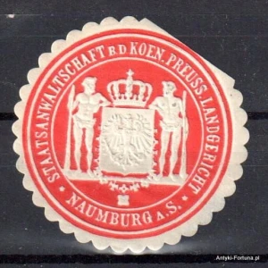  Winieta, siegielmarke , zalepka - Naumburg - Nr 984/A