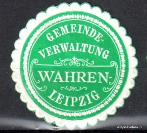 Winieta, siegielmarke , zalepka  - Leipzig - Wahren  - Nr 992/A
