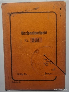 Personalausweis Bydgoszcz 1944r