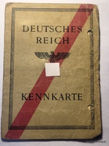 Kennkarte - Bydgoszcz 1944r