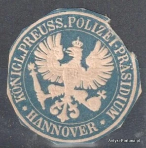  Winieta, siegielmarke , zalepka - Hannover- Nr 1020/A