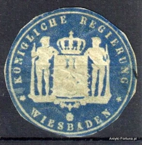 Winieta, siegielmarke , zalepka - Wiesbaden - Nr 1030/A