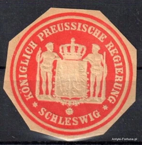 Winieta, siegielmarke , zalepka - Schleswig - Nr 1032/A