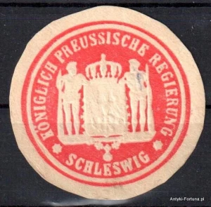 Winieta, siegielmarke , zalepka - Schleswig - Nr 1033/A