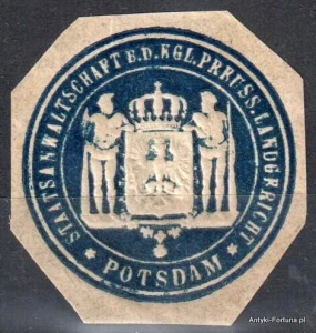 Winieta, siegielmarke , zalepka - Potsdam - Nr 1037/A