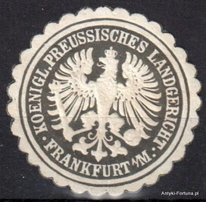 Winieta, siegielmarke , zalepka - Frankfurt a/M - Nr 1073/A
