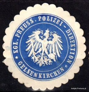 Winieta, siegielmarke , zalepka - Gelsenkirchen  - Nr 1074/A