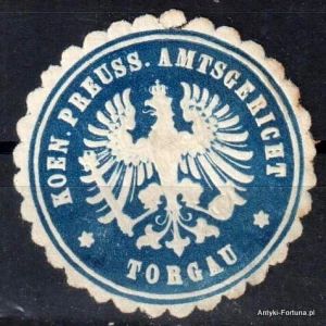 Winieta, siegielmarke , zalepka - Torgau - Nr 1118/A
