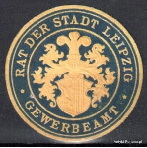  Winieta, siegielmarke , zalepka - Leipzig - Nr 1126/A