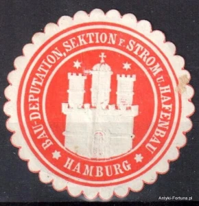 Winieta, siegielmarke , zalepka - Hamburg - Nr 1138/A