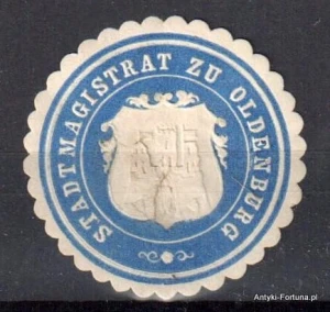 Winieta, siegielmarke , zalepka - Oldenburg - Nr 1140/A