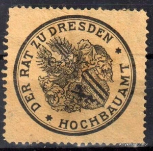 Winieta, siegielmarke , zalepka - Dresden - Nr 1143/A