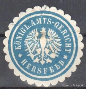 Winieta, siegielmarke , zalepka - Hersfeld  - Nr 1149/A