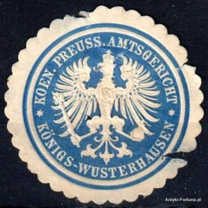 Winieta, siegielmarke , zalepka - Königs Wusterhausen - Nr 1173/A