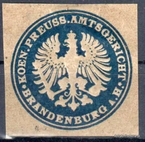 Winieta, siegielmarke , zalepka - Brandenburg - Nr 1182/A