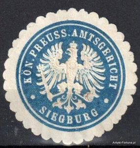 Winieta, siegielmarke , zalepka -  Siegburg - Nr 1186/A