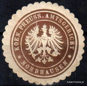 Winieta, siegielmarke , zalepka -  Nordhausen - Nr 1190/A