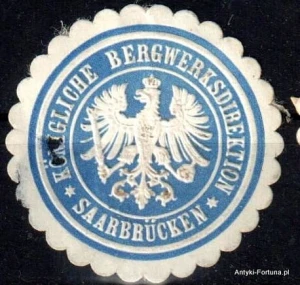Winieta, siegielmarke , zalepka -  Saarbrücken  - Nr 1198/A  