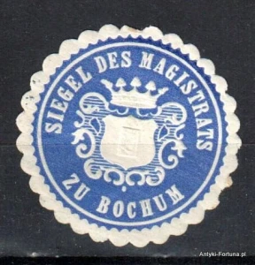 Winieta, siegielmarke , zalepka -  Bochum - Nr 1204/A  