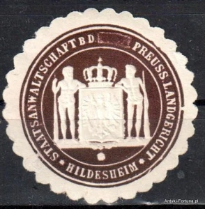 Winieta, siegielmarke , zalepka -  Hildesheim  - Nr 1213/A