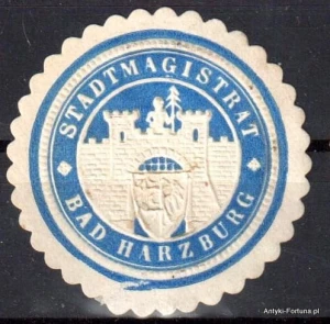 Winieta, siegielmarke , zalepka - Harzburg - Nr 1228/A