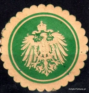 Winieta, siegielmarke , zalepka- Nr 1235/A